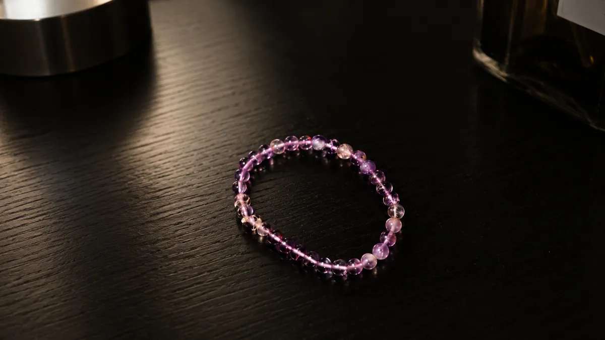 Amethyst Stone Bracelet thumbnail 2