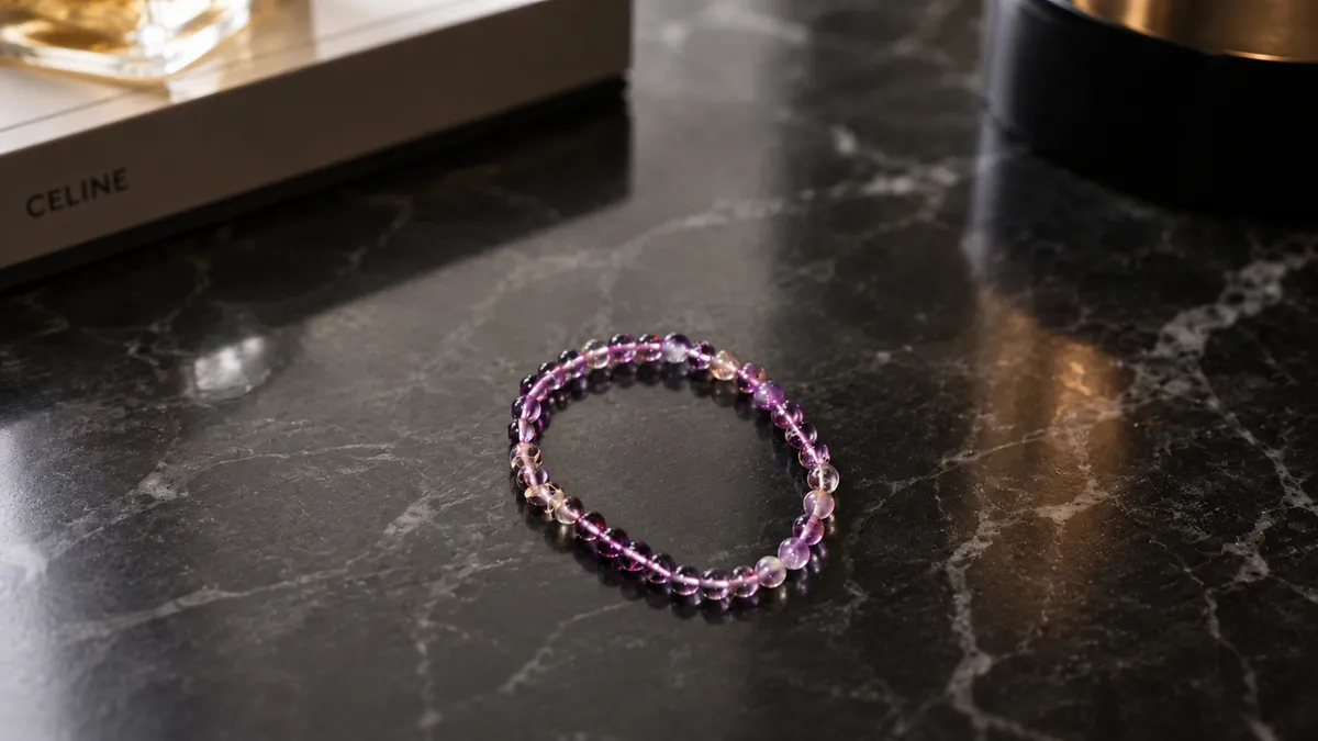 Amethyst Stone Bracelet thumbnail 3