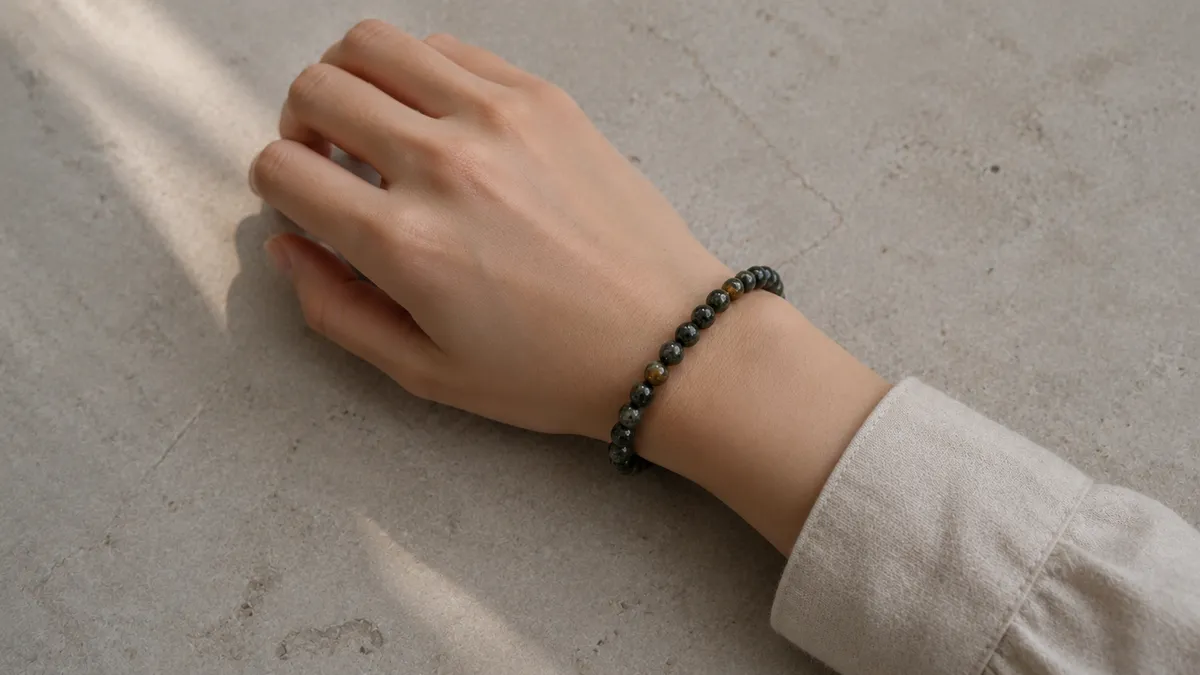 Black Stone Bracelet thumbnail 6