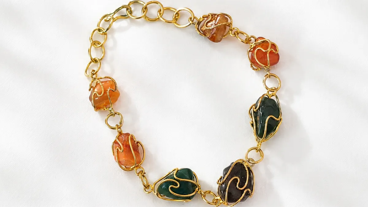 Chain with Stone Bracelet 2