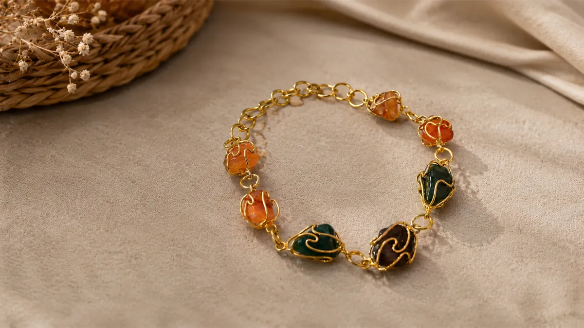 Chain with Stone Bracelet 2 thumbnail 3