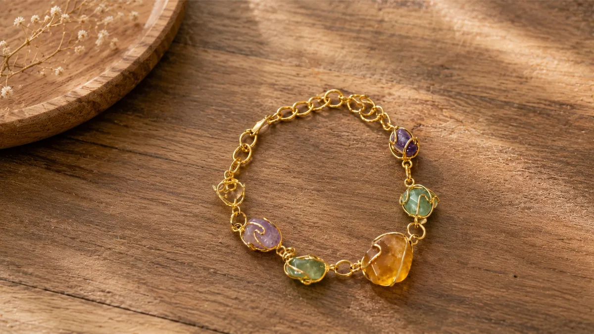 Chain with Stone Bracelet thumbnail 2