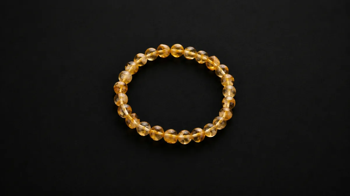 Citrine Stone Bracelet