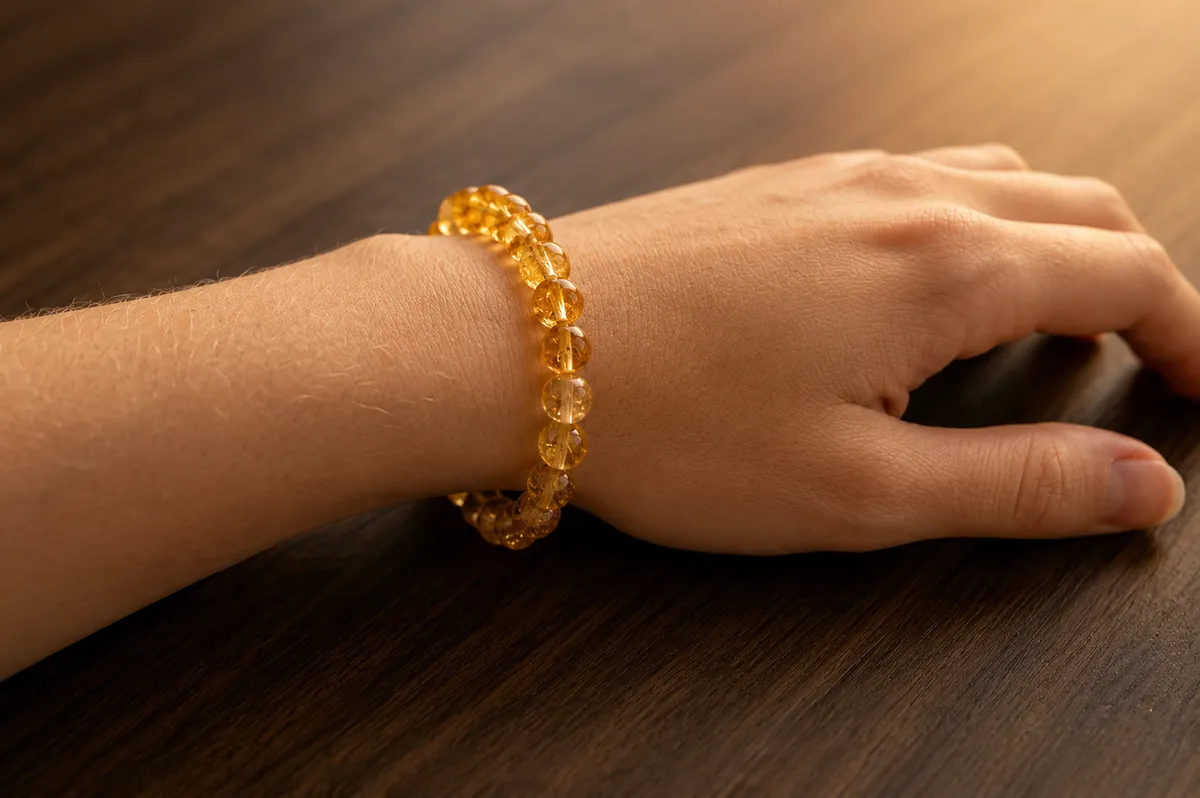 Citrine Stone Bracelet thumbnail 4