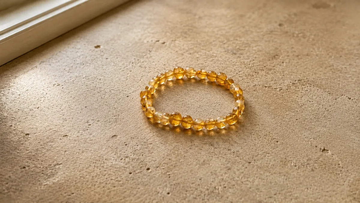 Citrine Stone Bracelet thumbnail 5