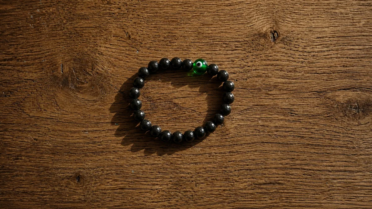 Evil Eye Stone Bracelet thumbnail 2