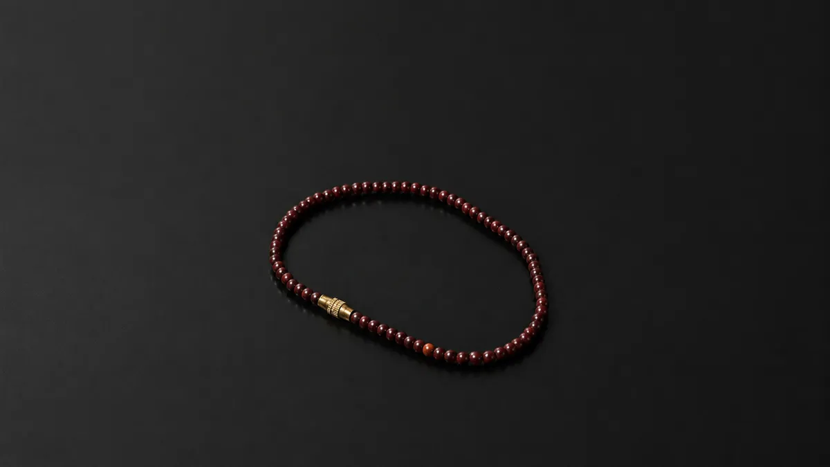 Garnet Stone Bracelet