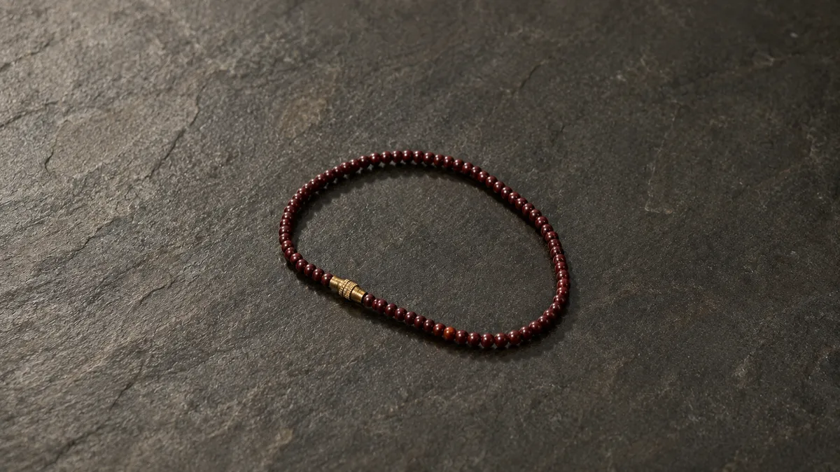 Garnet Stone Bracelet thumbnail 2