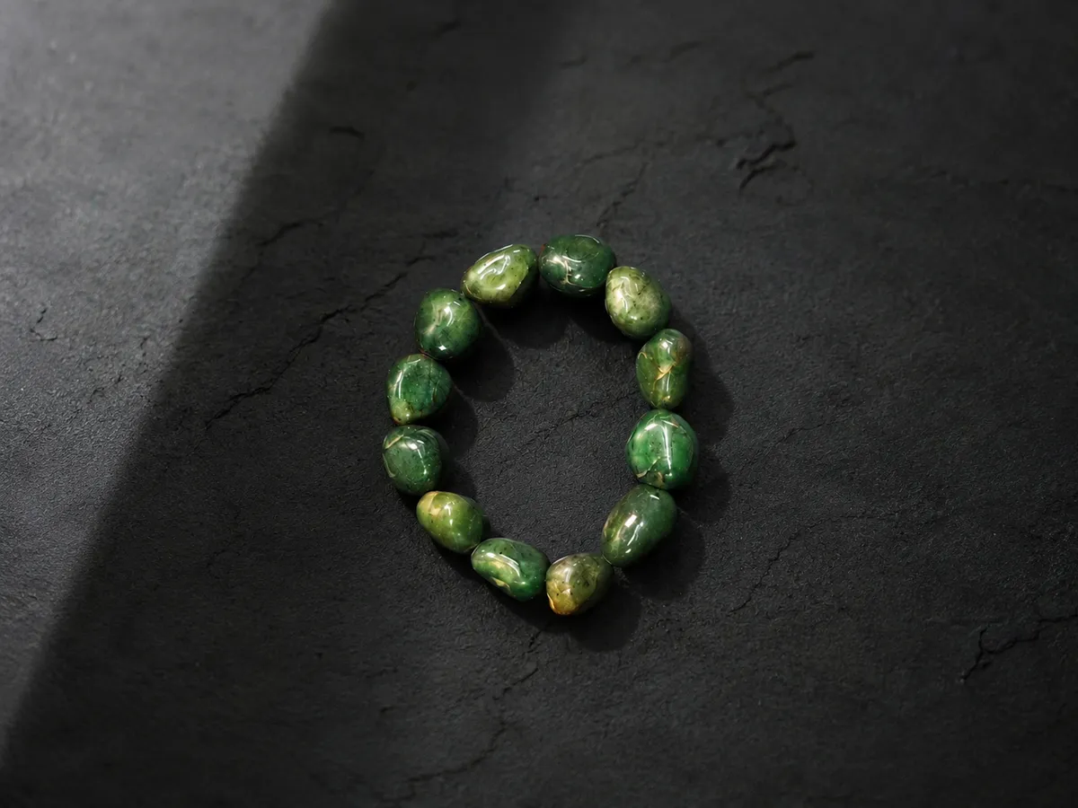 Green Stone Bracelet thumbnail 2