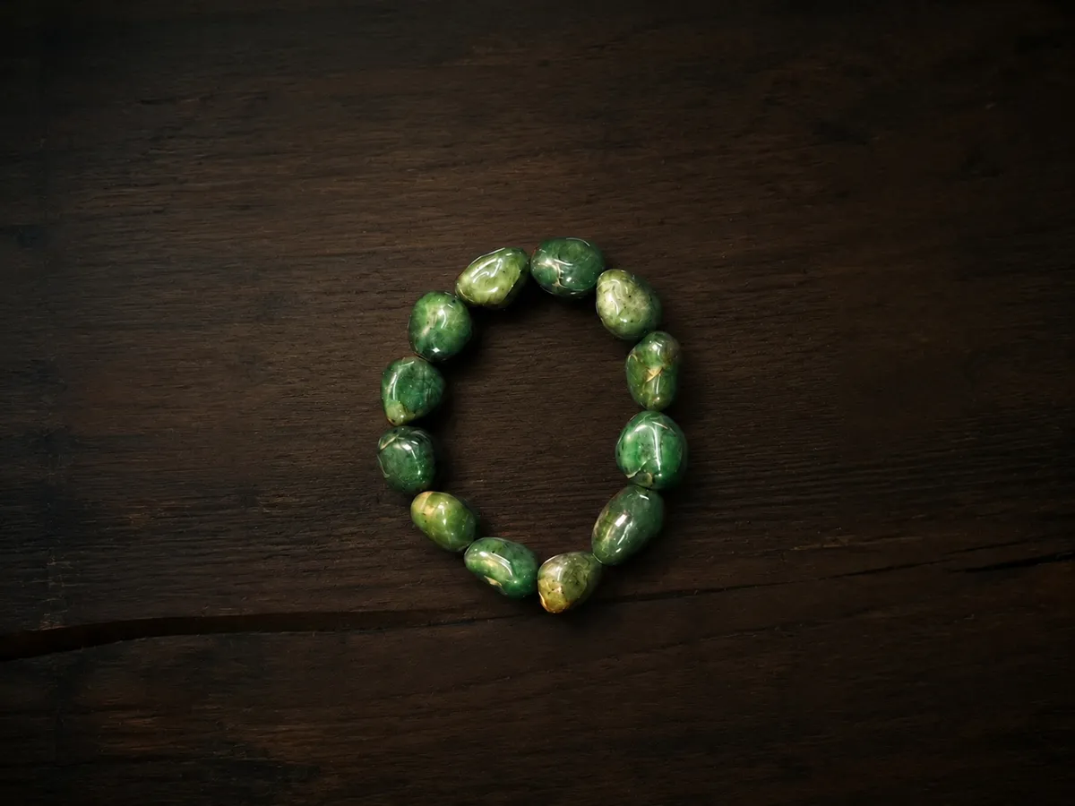 Green Stone Bracelet thumbnail 3