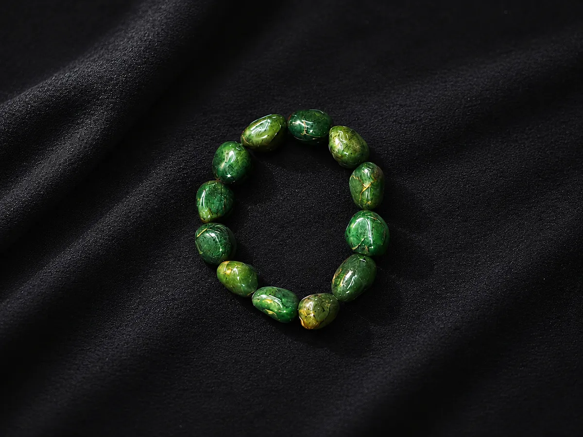Green Stone Bracelet thumbnail 4