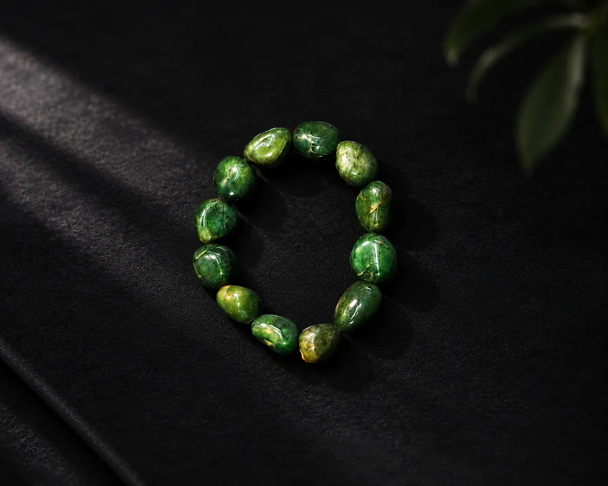 Green Stone Bracelet thumbnail 5