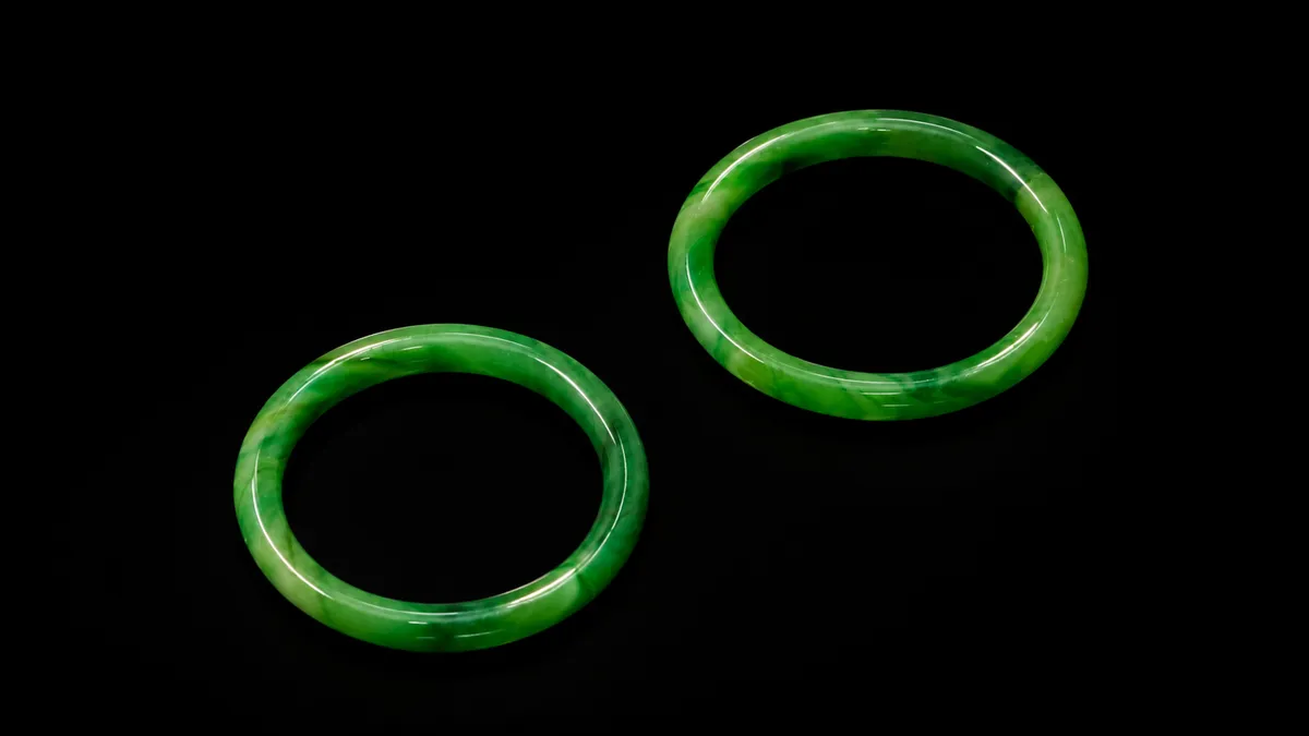 Jade Bangles pair