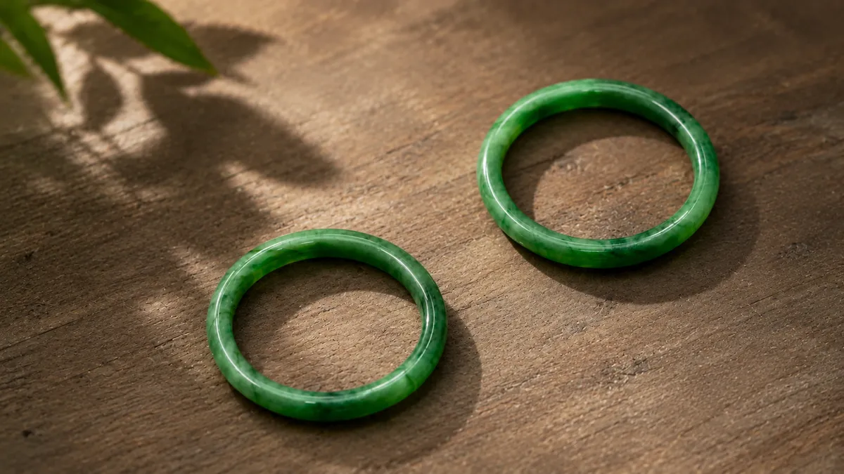Jade Bangles pair thumbnail 3