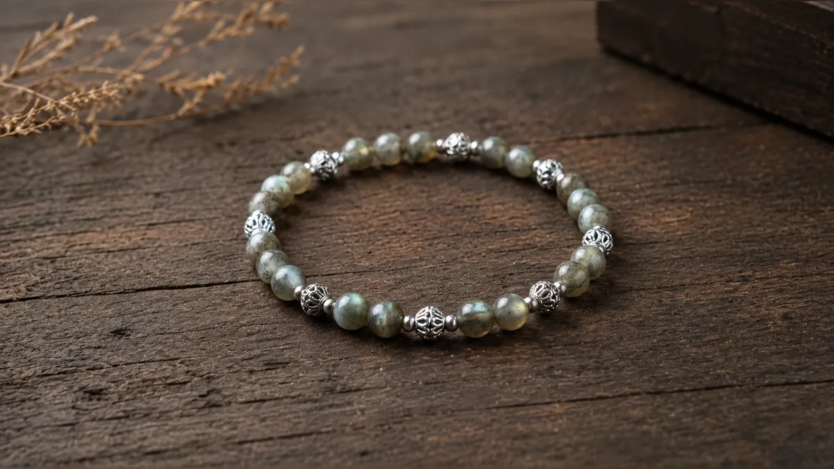 MosAgate Stone GS Bracelet