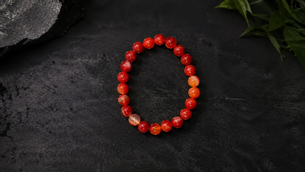 Red Stone Bracelet thumbnail 2