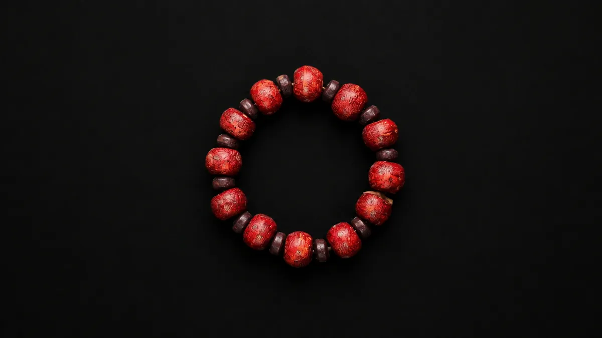 Rose Wood Bracelet