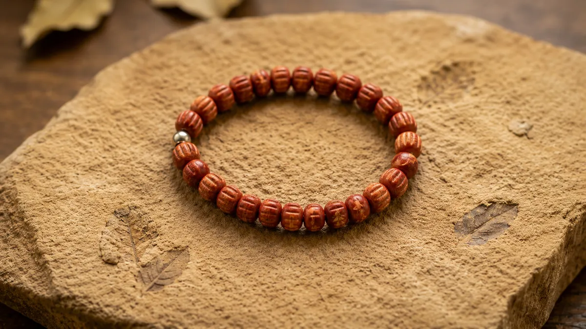 Walnut Wooden Bracelet thumbnail 2