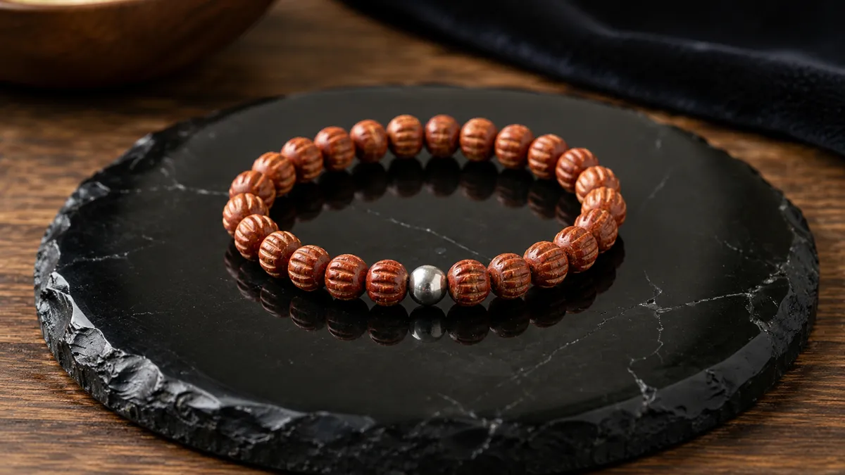 Walnut Wooden Bracelet thumbnail 3