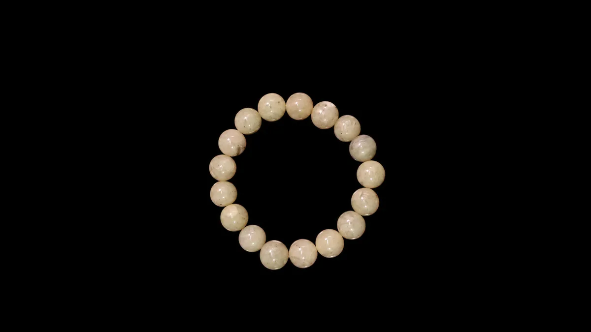 White Stone Bracelet thumbnail 2