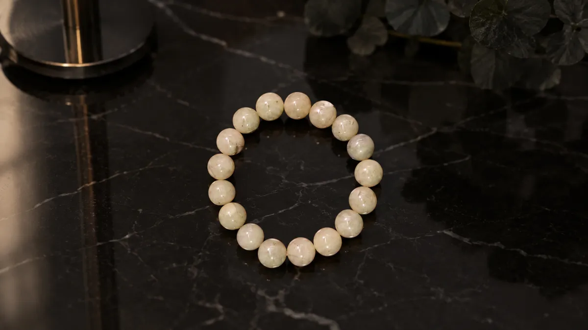 White Stone Bracelet thumbnail 3