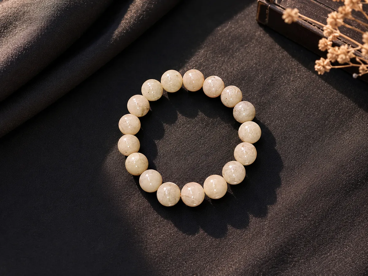 White Stone Bracelet thumbnail 4