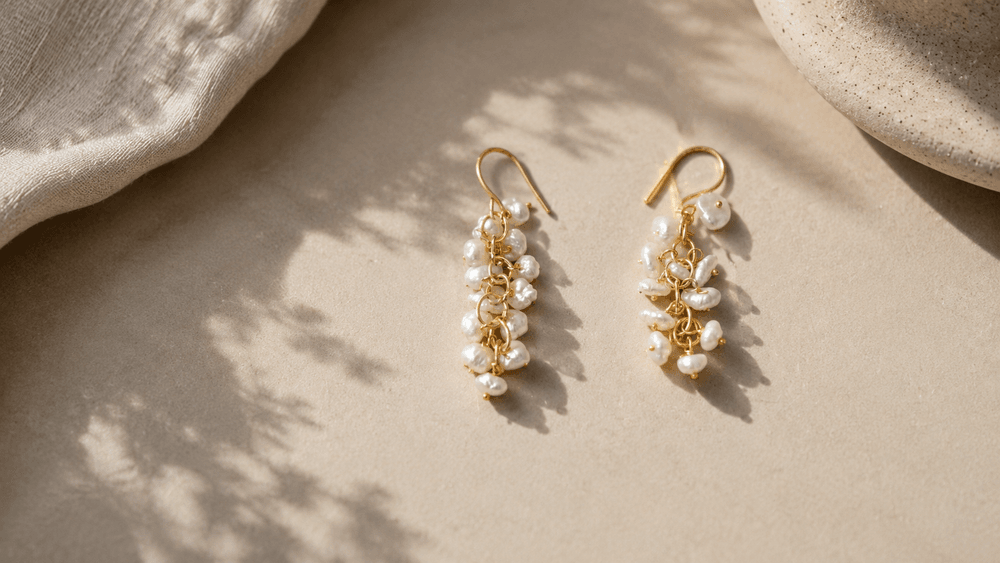 Classic Pearl Drop Earrings