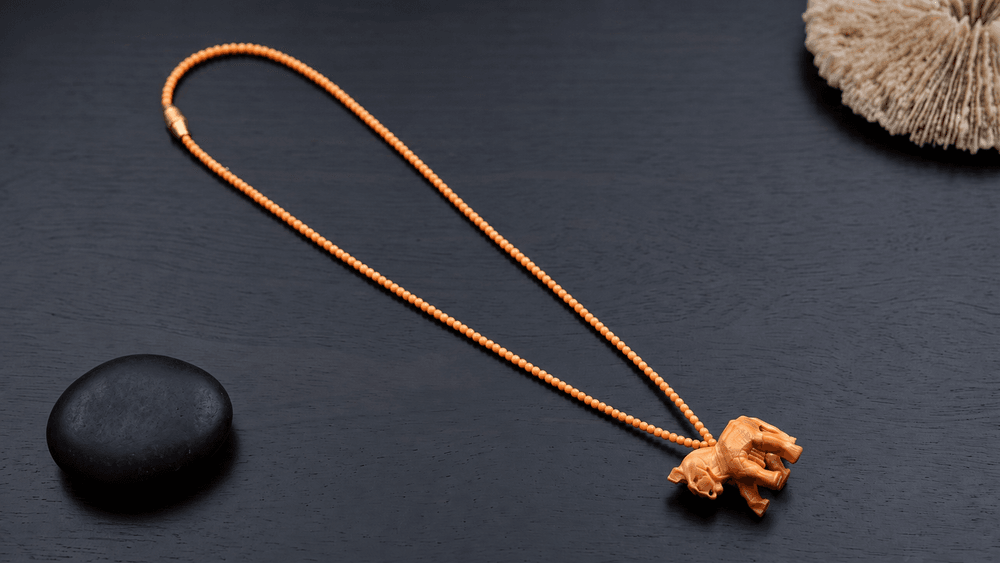 Aromatic Sandalwood Pendant Necklace thumbnail 3