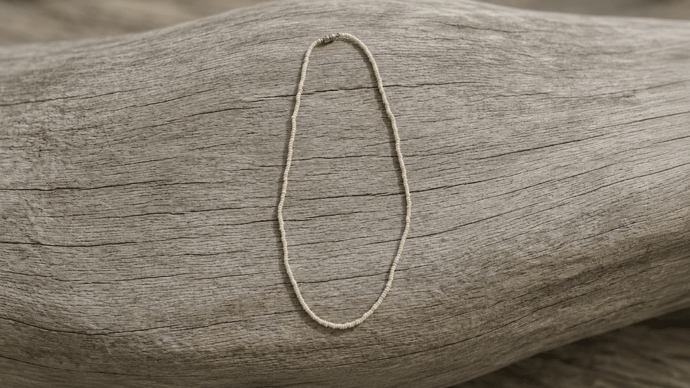 Delicate Pearl-drop Rice Necklace