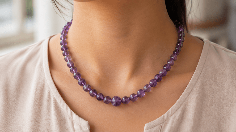 Divine Amethyst Clarity Necklace thumbnail 4