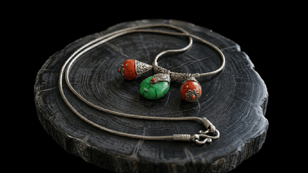 Ethereal Stone Pendant Chain thumbnail 5