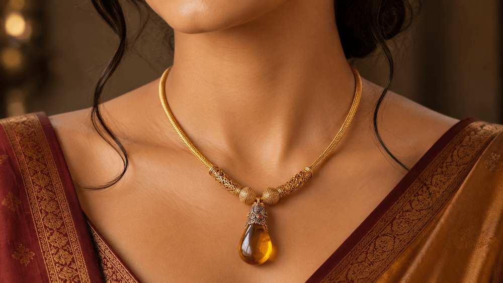 Ethereal Stone Pendant Chain thumbnail 8