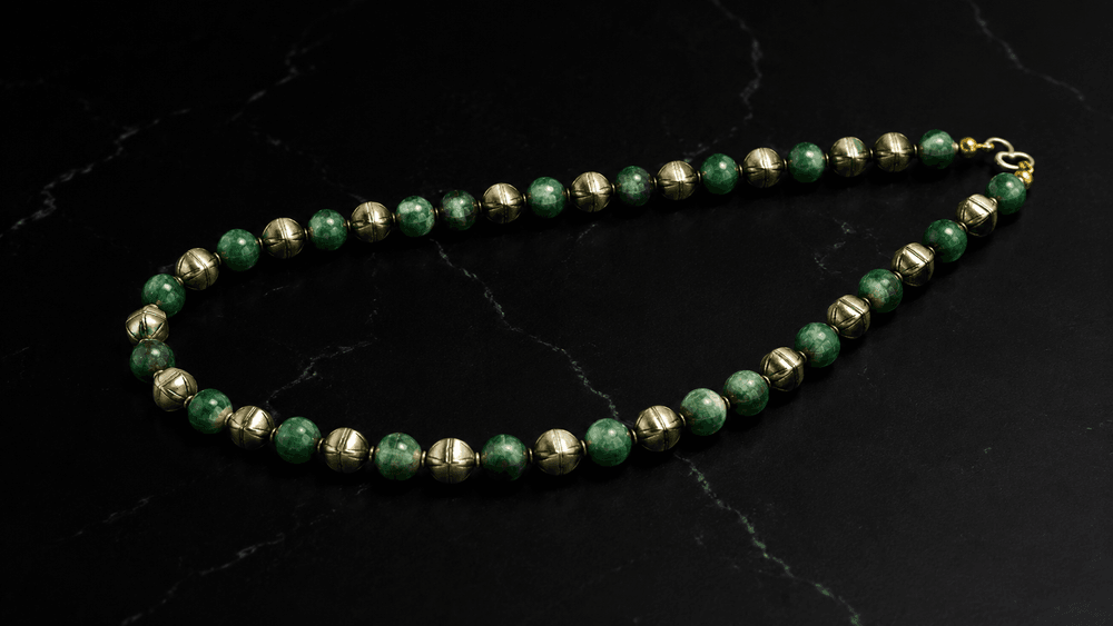 Imperial Carved Jade Prosperity Necklace thumbnail 2