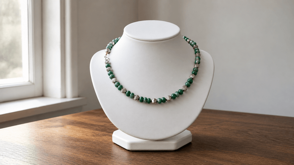 Imperial Carved Jade Prosperity Necklace thumbnail 3
