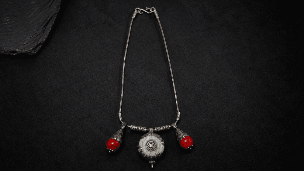Mystic Stone Pendant Chain