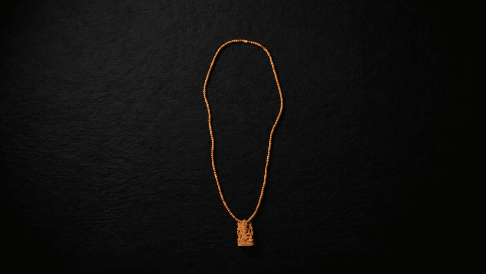 Pure Sandalwood Meditation Necklace