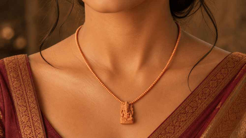 Pure Sandalwood Meditation Necklace thumbnail 4