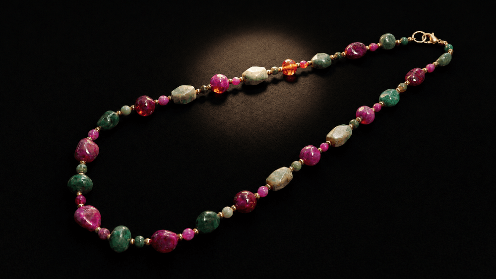 Raw Earth Natural Stone Necklace thumbnail 3