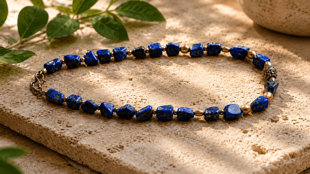 Royal Lapis Wisdom Necklace thumbnail 2