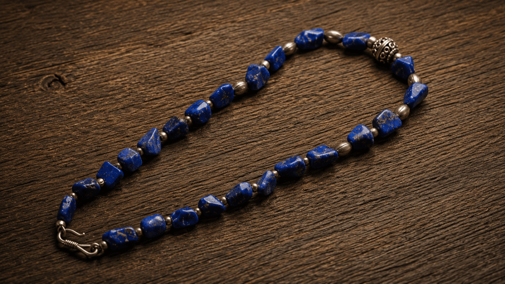 Royal Lapis Wisdom Necklace thumbnail 3