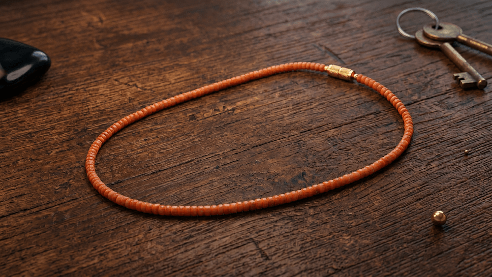 Ruby Toned Energy Necklace thumbnail 2