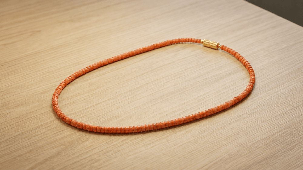 Ruby Toned Energy Necklace thumbnail 3