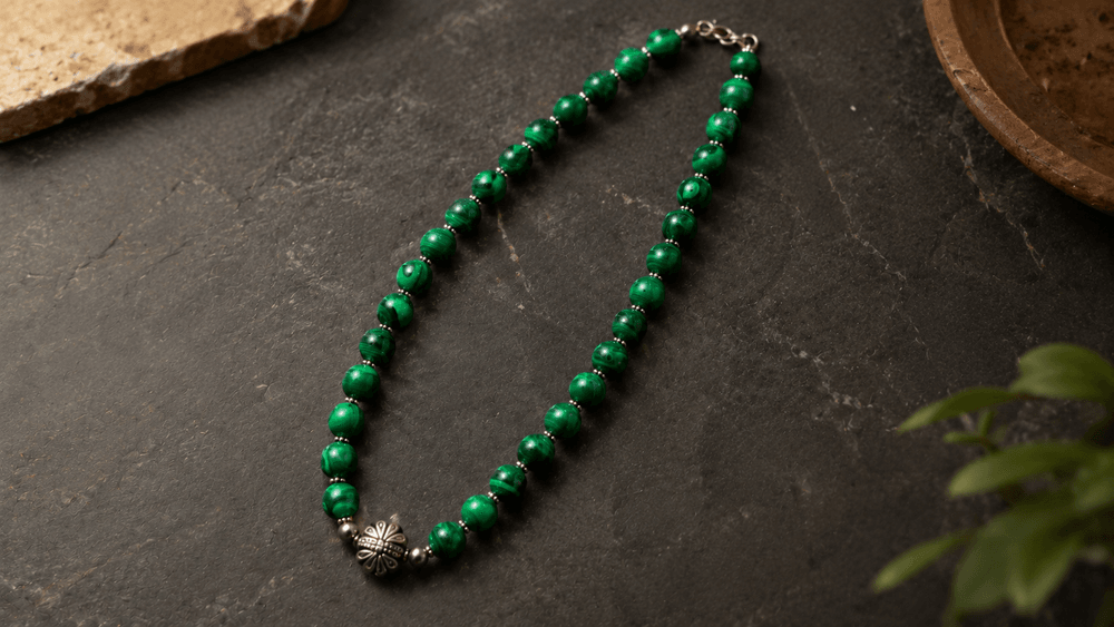 Vibrant Malachite Transformation Necklace thumbnail 3
